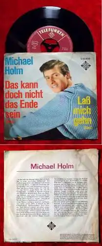 Single Michael Holm: Das kann doch nicht das Ende sein (Telefunken U 55 858) D