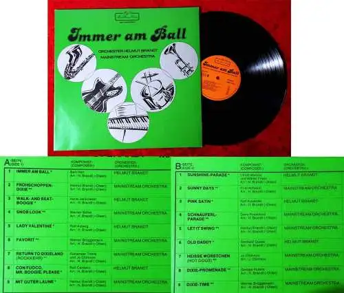 LP Orchester Helmut Brandt: Immer am Ball (MBR 77003) D