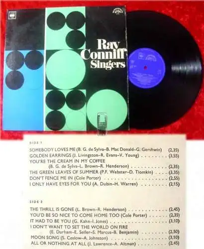 LP Ray Conniff Singers (1968) Tschechische Pressung