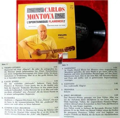 LP Carlos Montoya: Spontaneous Flamenco