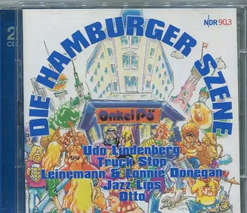 2CD Die Hamburger Szene - Udo Lindenberg Otto Truck Stop Beatles usw...