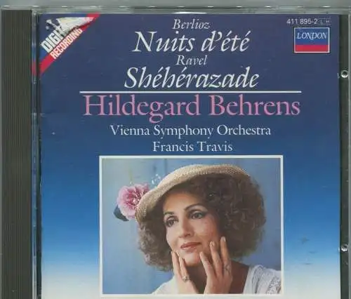 CD Hildegard Behrens: Berlioz - Nuits D`Ete / Ravel: Sheherazade (London) 1984