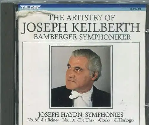 CD Joseph Keilberth - Artistry Of... Haydn: Symphonies  (Teldec) 1986