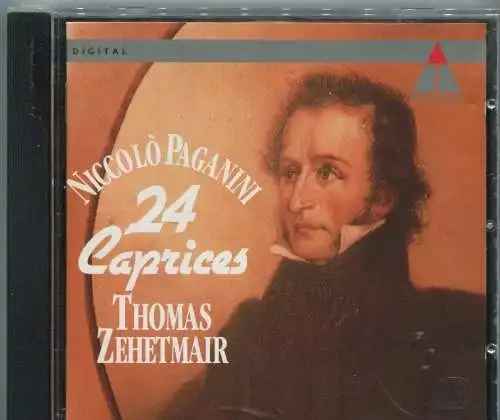 CD Thomas Zehetmair: Paganini - 24 Caprices (Teldec) 1993