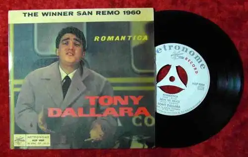 EP Tony Dallara: Romantica + 3 (Metronome MEP 9009) Schweden 1960 Promo