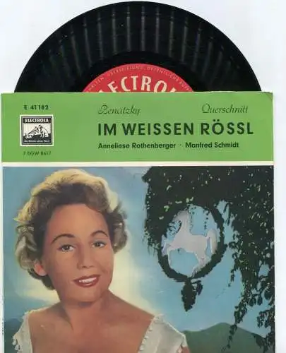 EP Anneliese Rothenberger: Im Weißen Rößl (Electrola E 41 182) D 