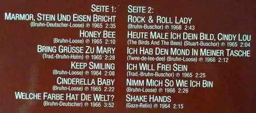 LP Drafi Deutscher: Profile (Teldec 624286 AL) D