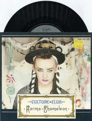 Single Culture Club: Karma Chameleon (Virgin 105 750-100) D 1983