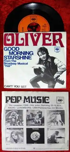 Single Oliver: Good Morning Starshine (CBS 4435) D 1969