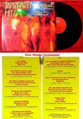LP Rialto Orchester: Tanzparty Hits 1975