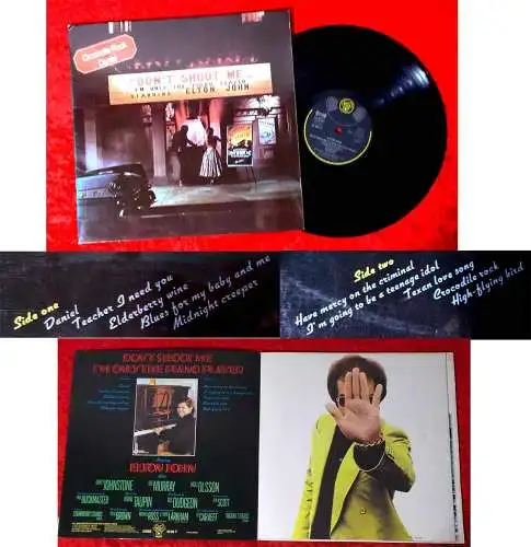 LP Elton John: Don´t Shoot Me... (DJM 86 569 IT) D 1972 incl. Booklet