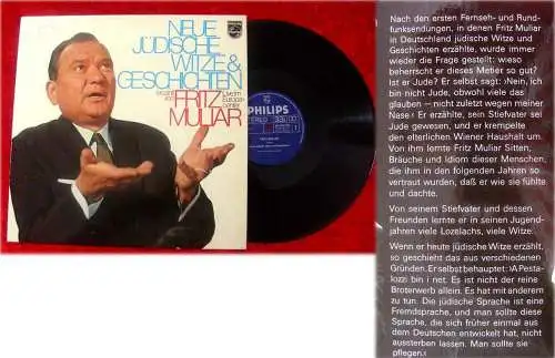 LP Fritz Muliar: Neue jüdische Witze & Geschichten (Philips) D