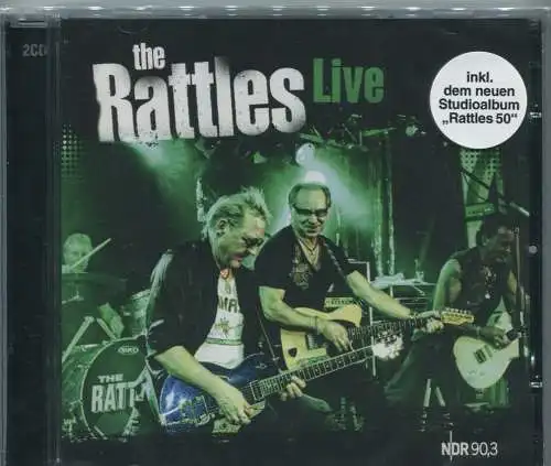 2CD Rattles: Live inkl. Studioalbum "Rattles 50" (Edel) 2011