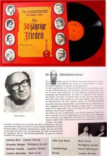 LP Berliner Stachelschweine: Der 30jährige Frieden 1975