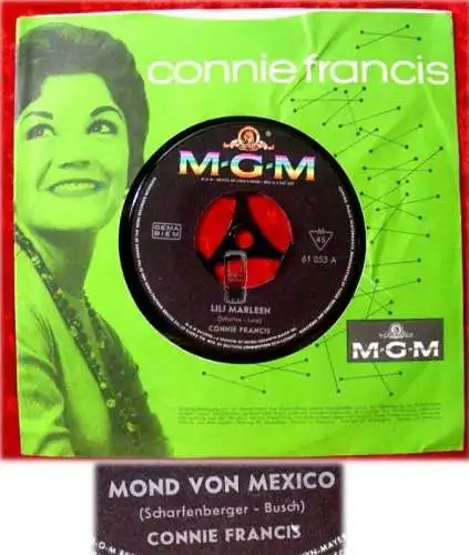 Single Connie Francis: Lili Marleen / Mond von Mexico