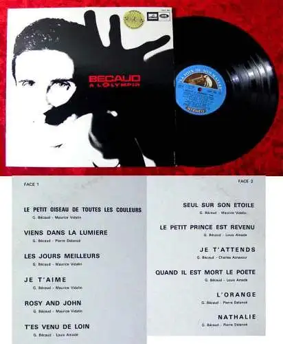 LP Gilbert Becaud a L´Olympia (HMV) Frankreich