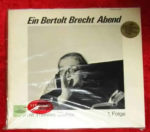 LP Therese Giehse: Ein Bertolt Brecht Abend 1. Folge (DGG 168 093) D Sealed OVP