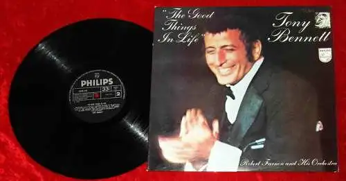 LP Tony Bennett: The Good Things In Life (Philips 6308 134) w/ Robert Farnon