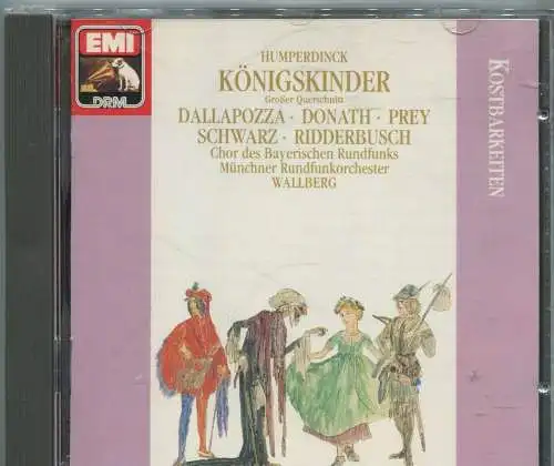CD Dallapozza Donath Prey - Humperdinck: Königskinder (EMI) 1990
