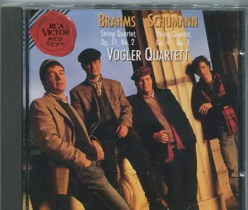 CD Vogler Quartett: Brahms - Schumann String Quartets (RCA) 1995