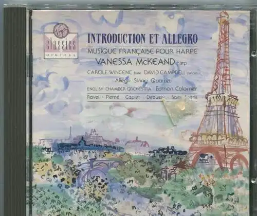 CD Vanessa McKeand: Introduction et Allegro (Virgin Classics) 1988
