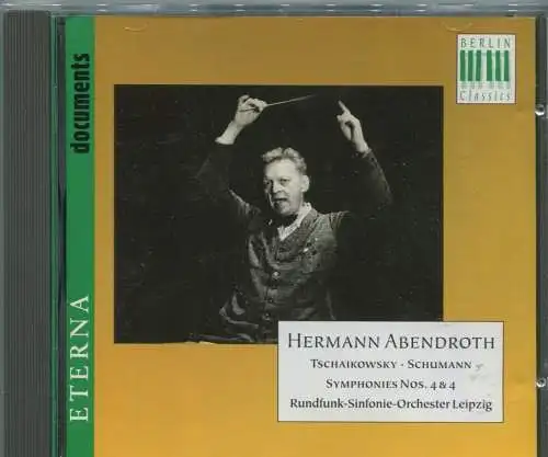 CD Hermann Abendroth- Tschaikowsky Schumann (Eterna Berlin Classics) 1992