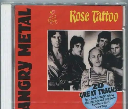CD Rose Tattoo: Angry Metal (Repertoire) 1991