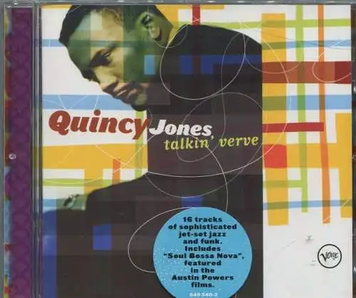 CD Quincy Jones: Talkin Verve (Verve) 2001
