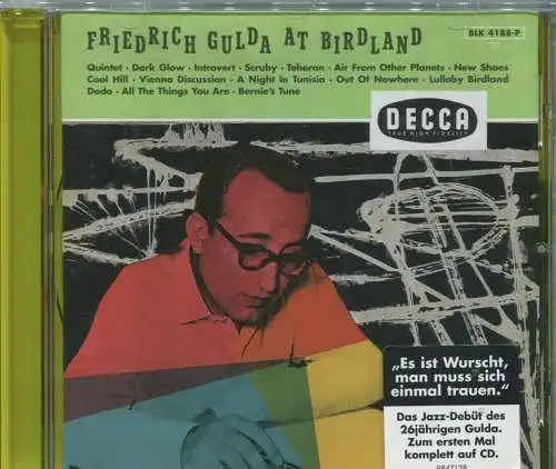 CD Friedrich Gulda: Gulda at Birdland (Universal) 2007