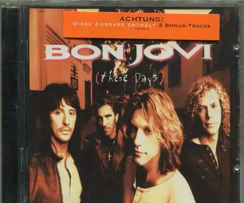 CD Bon Jovi: These Days (Mercury)  + 2 Bonus Tracks