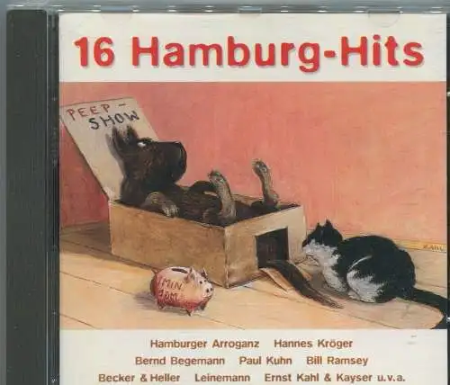 CD 16 Hamburg Hits (Art Beat) 1997 - Hamburger Arroganz Hannes Kröger Leinemann