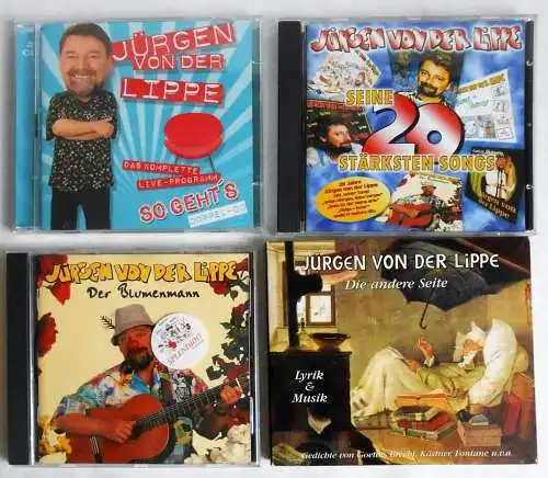 5 CD´s  Jürgen von der Lippe   - Sammlung  -