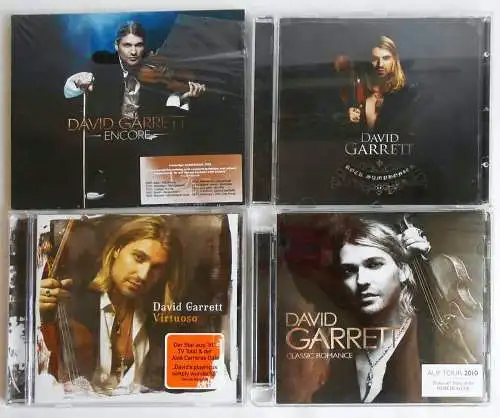 4 CD´s  David Garrett  - Sammlung  -