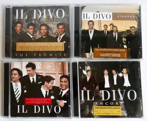 4 CD´s  Il Divo  - Sammlung  -