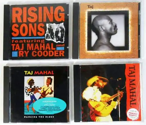 4 CD´s  von Taj Mahal  - Sammlung -