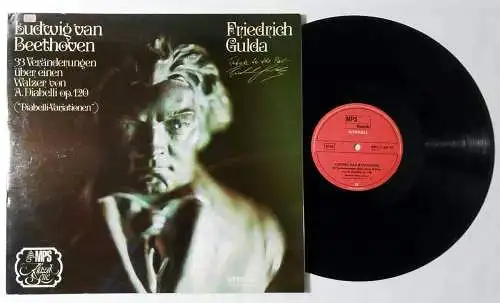 LP Friedrich Gulda: Beethoven 33 Veränderungen über einen Walzer (MPS 13 000) D