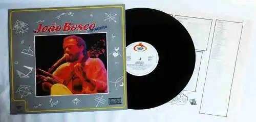 LP Joao Bosco: Afrocanto (Tropical Music 680.009) D 1984