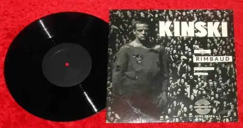 25cm LP Klaus Kinski spricht Rimbaud II (Amadeo AVRS 2038) A