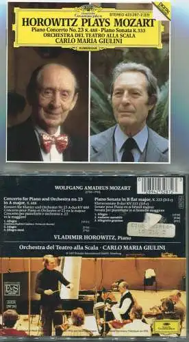 CD Horowitz Plays Mozart (DGG) Carlo Maria Giulini