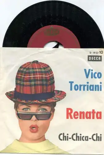 Single Vico Torriani: Renata (Decca D 19 375) D