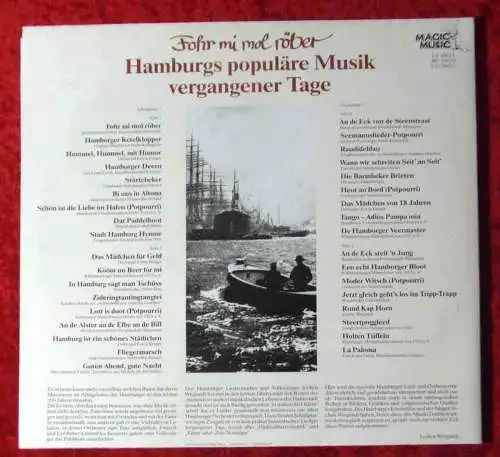 2LP Lieder aus Hamburg und "umrum" - Fohr mi mol röber... Jochen Wiegandt...