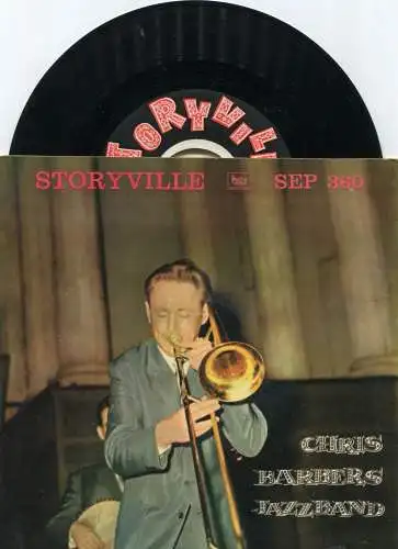 EP Chris Barber: Chris Barbers Jazzband  (Storyville SEP 360) DK 1955