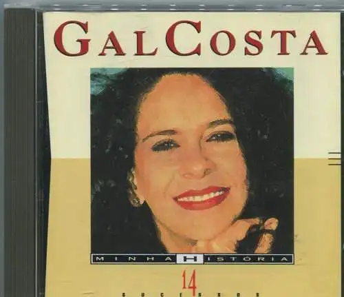 CD Gal Costa: Minha Historia - 14 Sucesses (Verve) 1994 Brasil