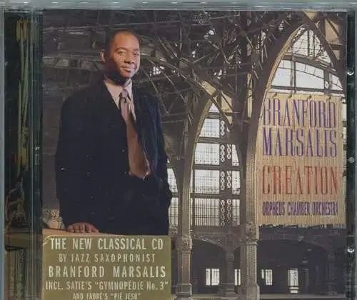 CD Branford Marsalis: Creation  w/ Orpheus Chamber Orchestra (Sony) 2001