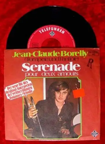 Single Jean Claude Borelly Serenade 1976
