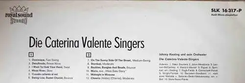 LP Caterina Valente Singers (Decca SLK 16 317-P) D 1963