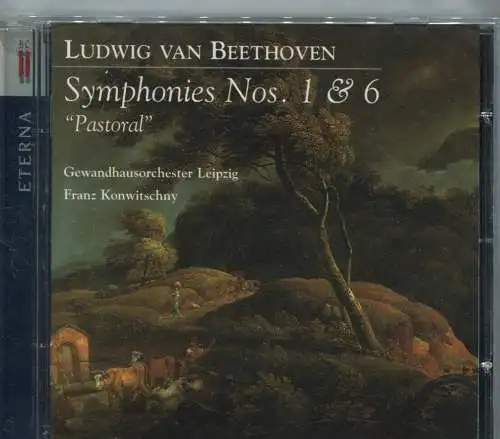 CD Franz Konwitschny: Beethoven Symphonies Nos. 1&6 (Eterna) 1998
