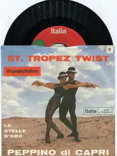 Single Peppino di Capri: St. Tropez Twist (Italia J 2003) D 
