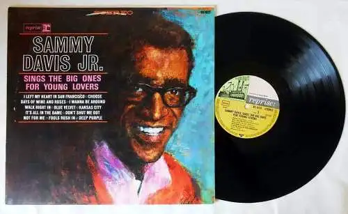 LP Sammy Davis jr. Sings The Big Ones for Young Lovers (Reprise RS.6131) D 1962