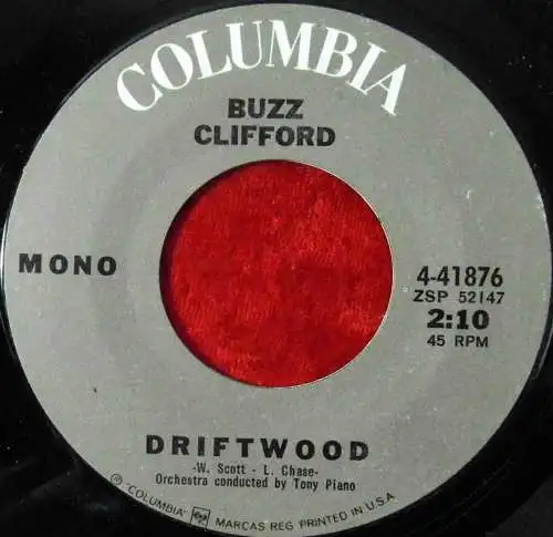 Single Buzz Clifford: Baby Sittin´ Boogie (Columbia 4-41876) US